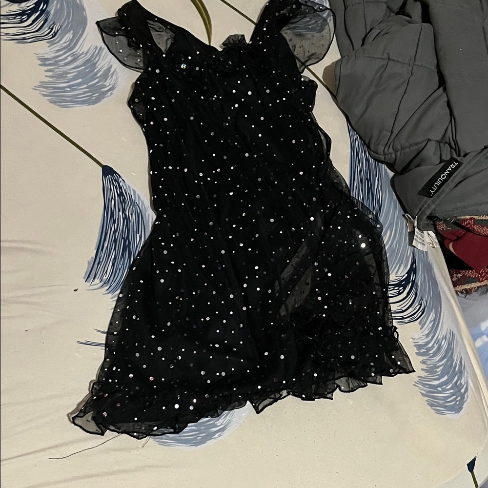 Elegant Black Kids Formal Dress